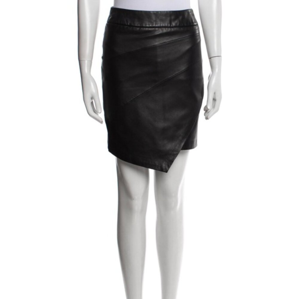 Leather mini skirt Zadig and Voltaire